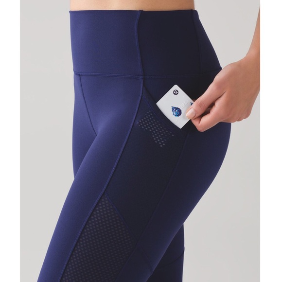 lululemon athletica Pants - Lululemon Fit Physique Crop (19") Hero Blue